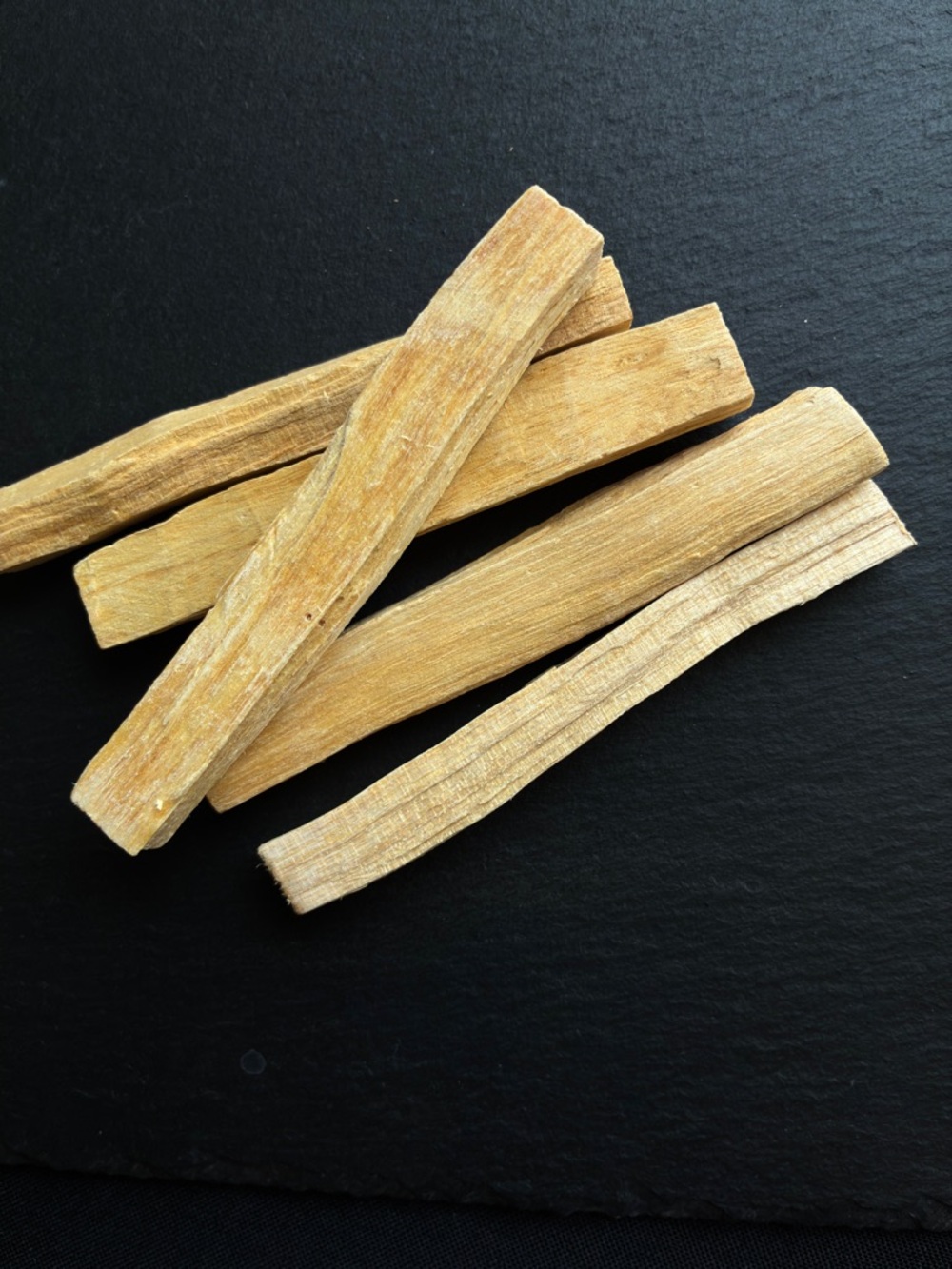 Natural Palo Santo Wood Sticks - Light Honey Brown